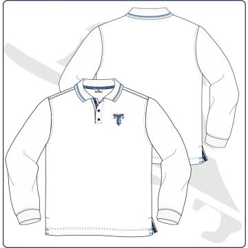 Polo manga larga